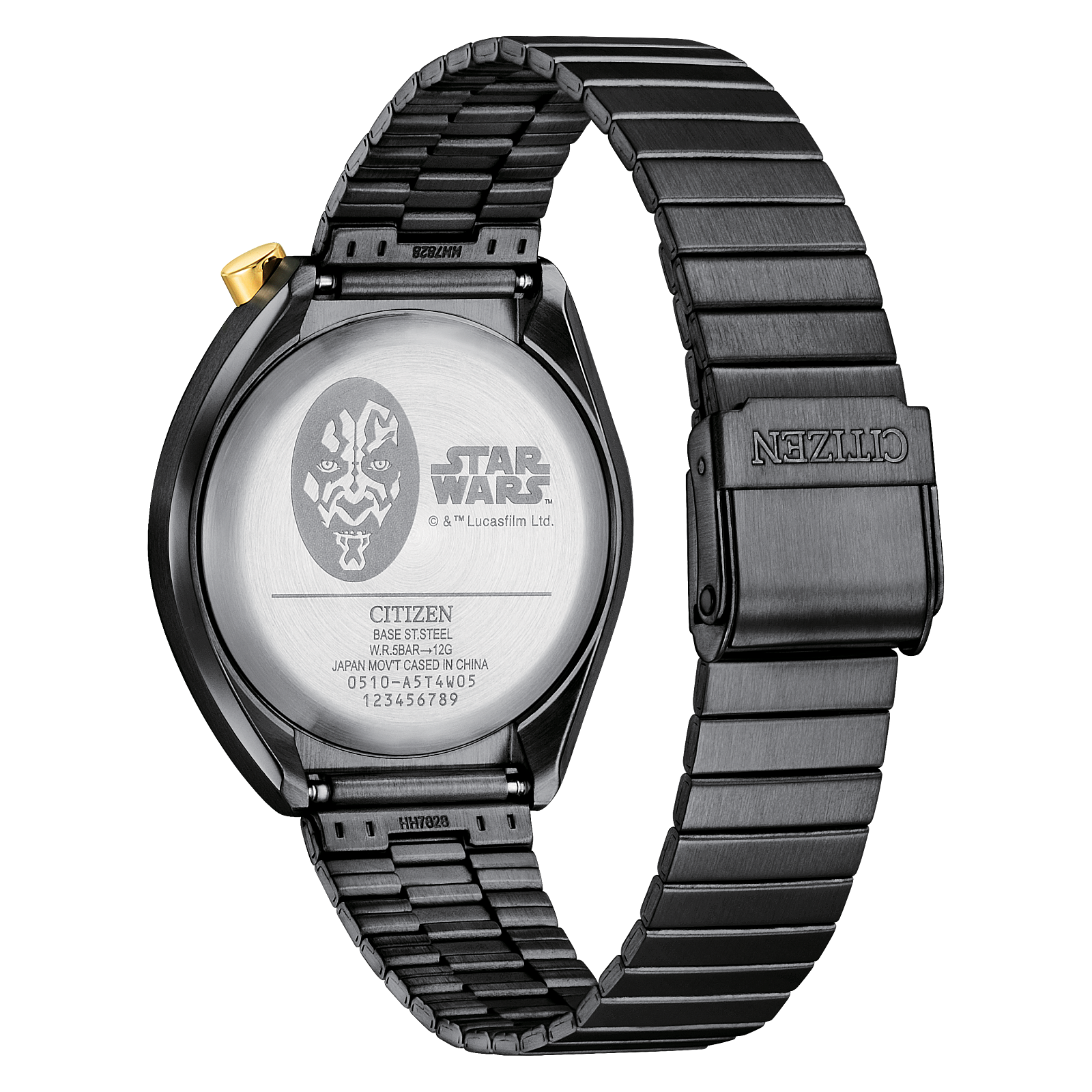 Reloj Citizen Darth Maul face edición especial Star Wars para Hombre con movimiento de cuarzo AN3668-55W | Elegancia Relojeria
